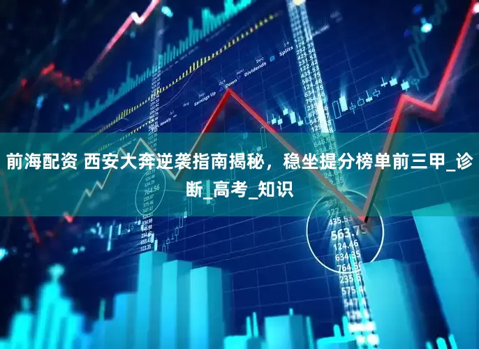 前海配资 西安大奔逆袭指南揭秘，稳坐提分榜单前三甲_诊断_高考_知识